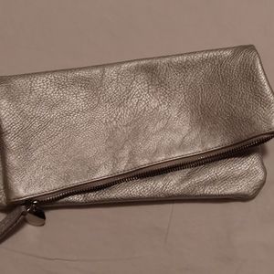 Silver Clutch NWOT
